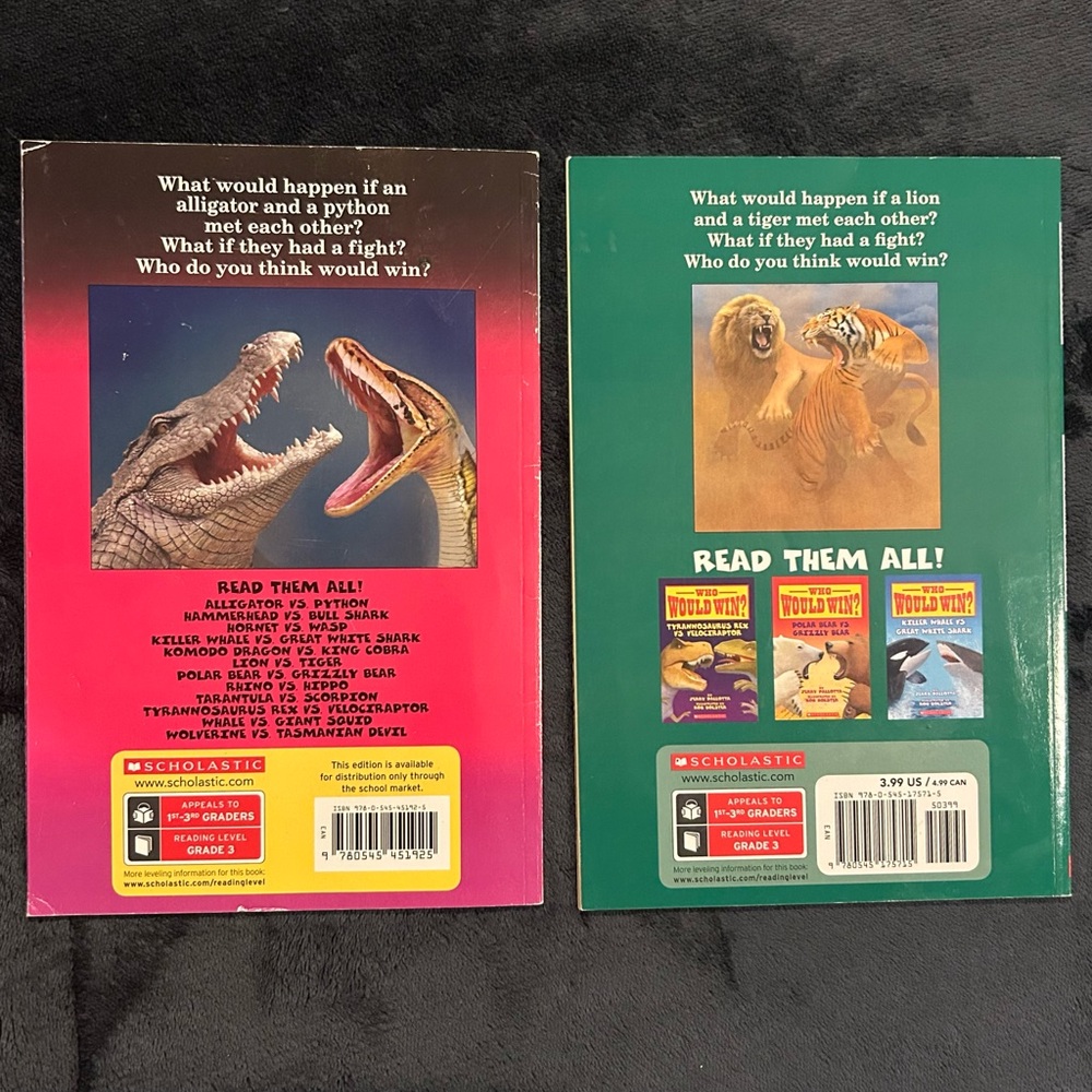 “Who Would Win?” Book Set - Picture 4 of 8